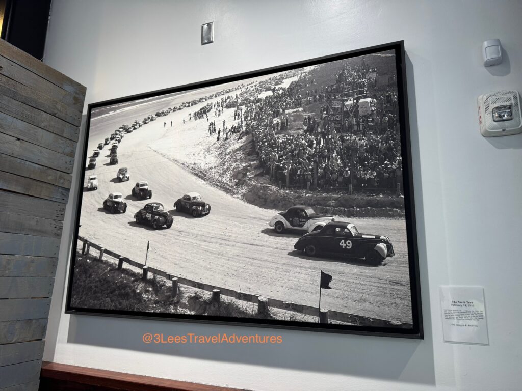 4 Rivers BBQ Smokehouse honors the heritage of racing in Daytona Beach through it's decor.