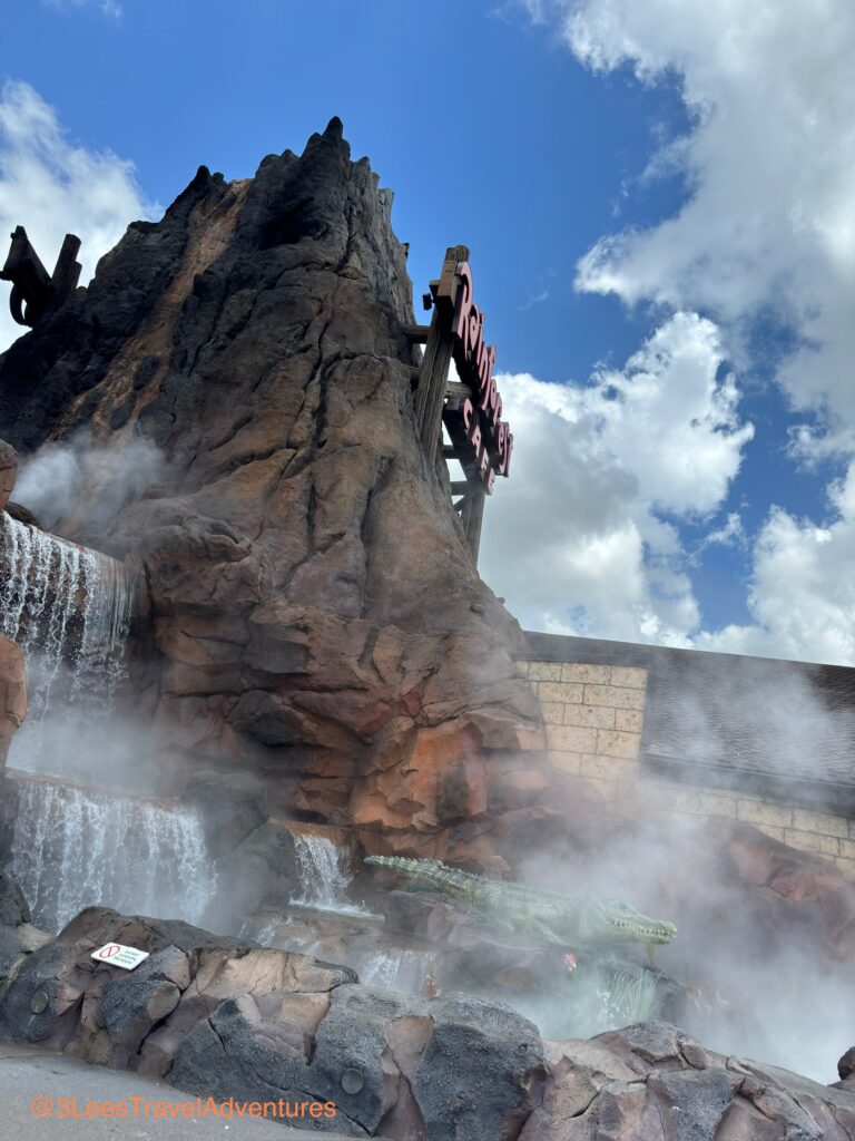The Iconic Volcano at Rainforest Cafe in WDW is a staple of the Disney Springs Skyline.