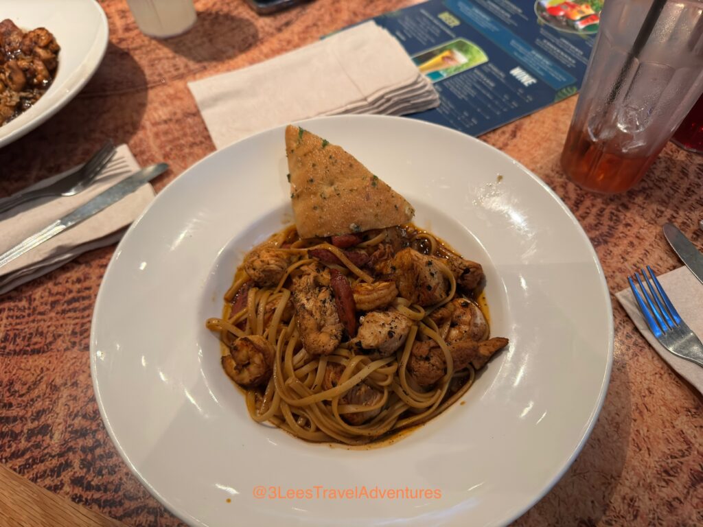 The Delicious Pastalaya has been a Staple of the Rainforest Cafe Menu for Many Years.