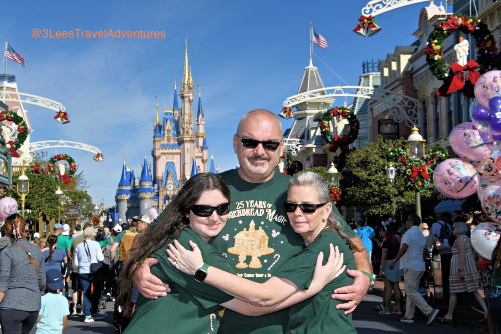 3 Lee's Travel Adventures loves the Christmas Season, especially at the Magic Kingdom.