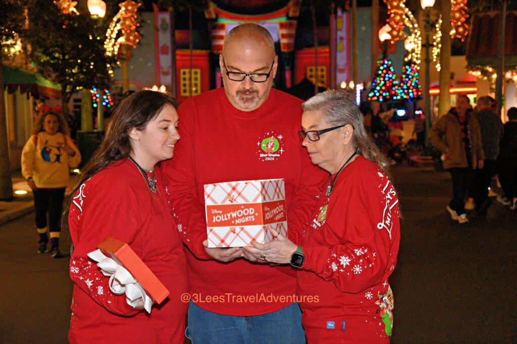 3 Lee's Travel Adventures loves getting Magic Shot Pictures taken by the Disney PhotoPass Photographers, like this one from the 2024 Disney Jollywood Nights.