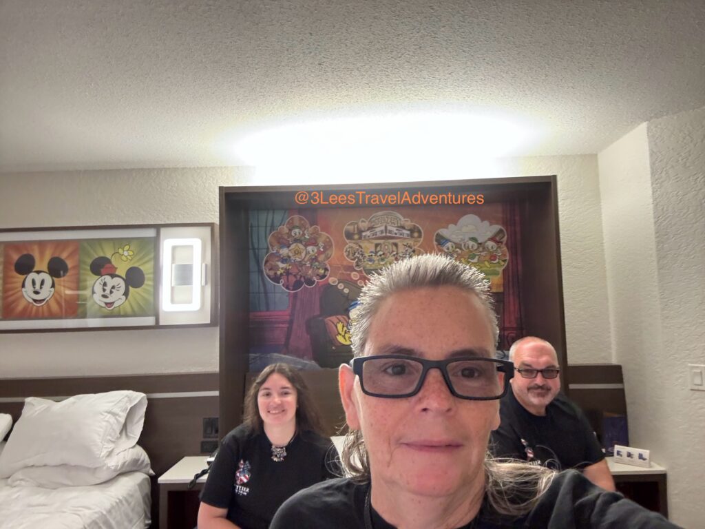 3 Lee's Travel Adventures loves the Disney Touches in the rooms at Disney's All-Star Music Resort.