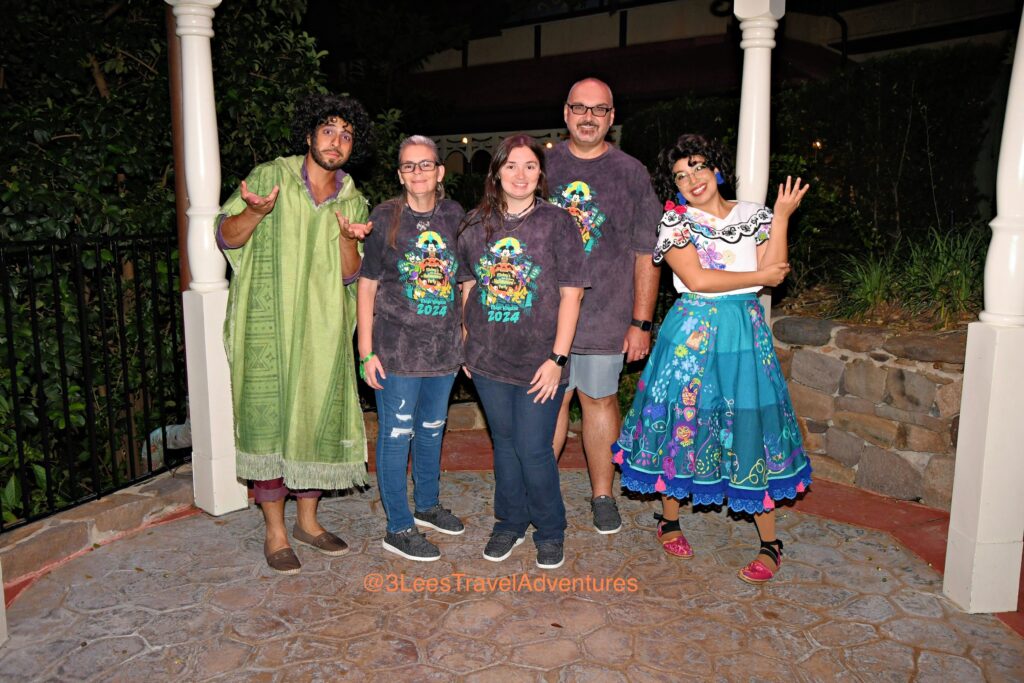 We don't talk about Bruno, but 3 Lee's Travel Adventures did get to meet him and Mirabel at Mickey's Not-So-Scary Halloween Party in 2024.