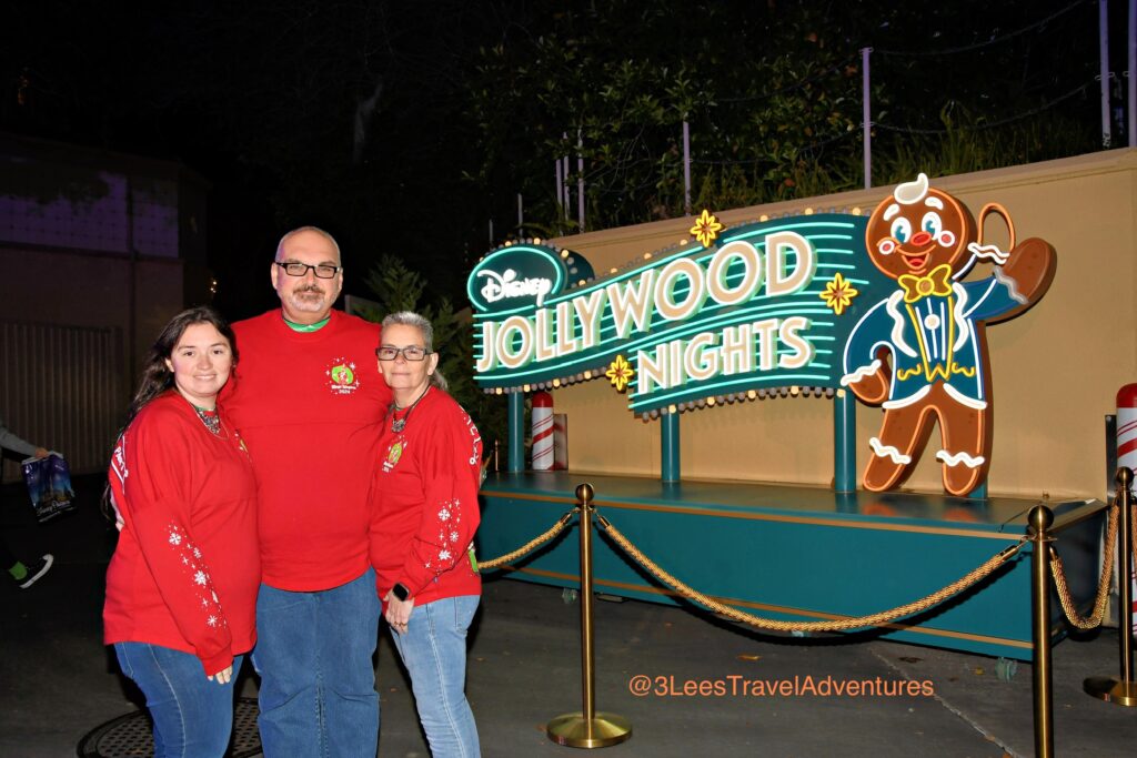 3 Lee's Travel Adventures very much enjoyed attending Disney Jollywood Nights in 2024. So glad they made this sign a Disney PhotoPass Opportunity in 2024.