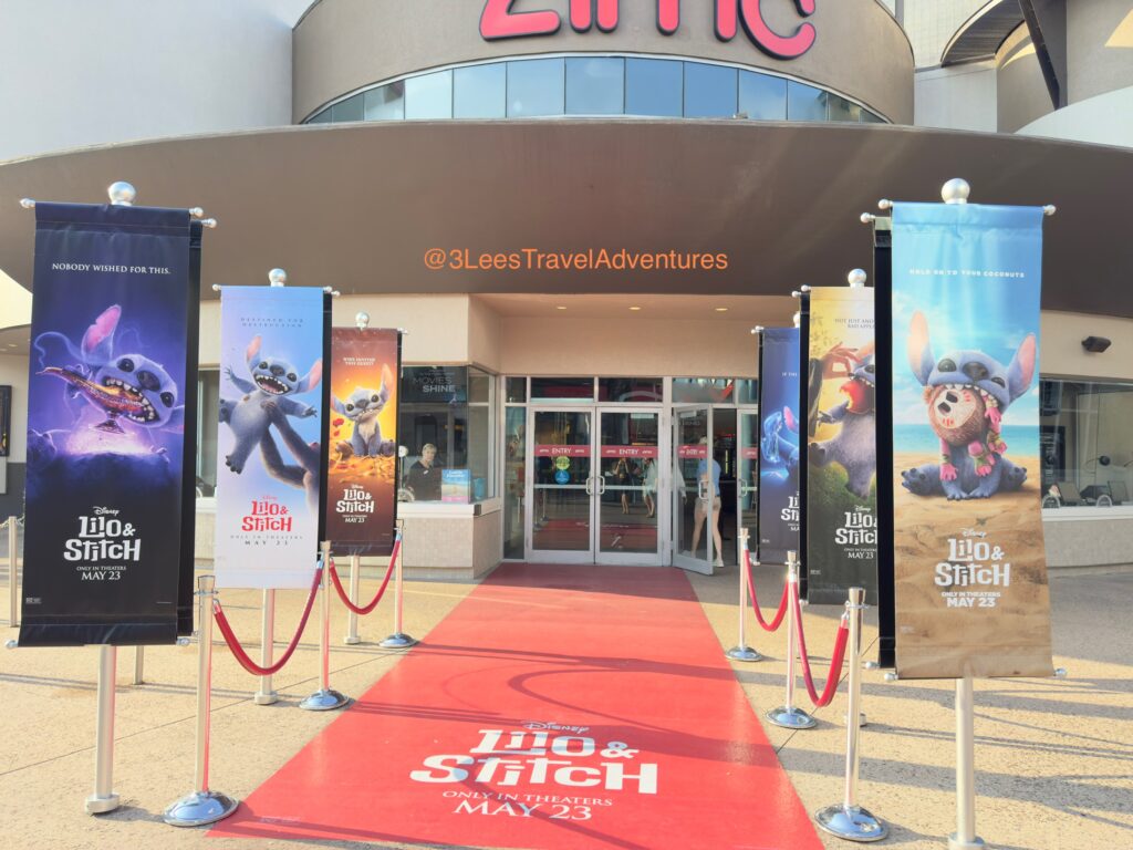 AMC Dine-In Disney Springs 24 rolled out the Red Carpet for Guests in honor of "Lilo & Stitch: Live Action".