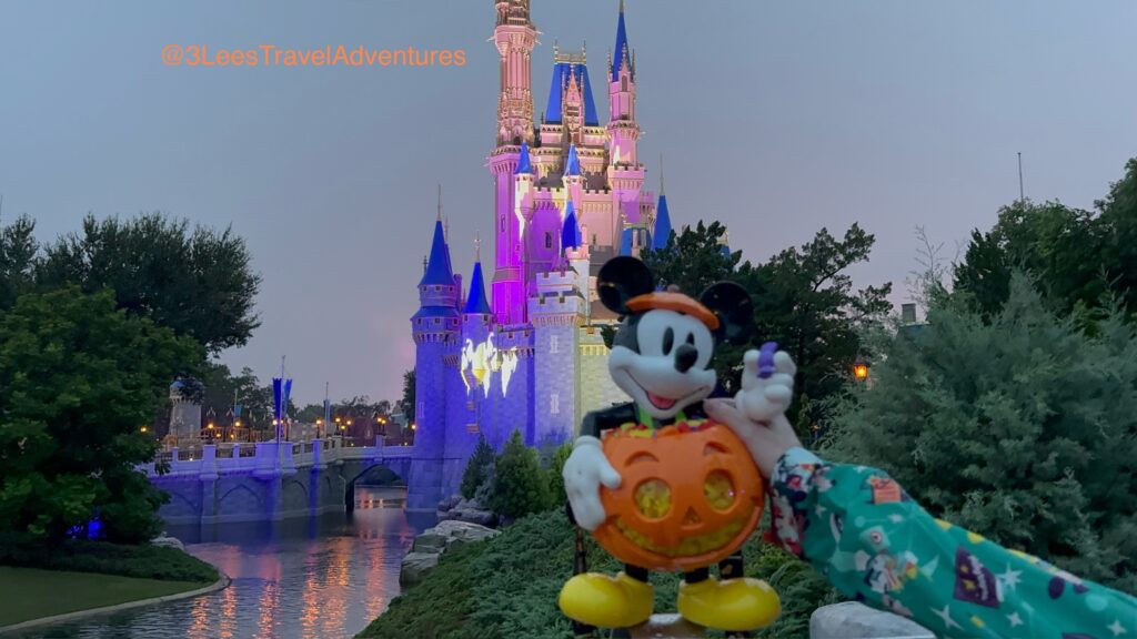 Mickey's Not-So-Scary Halloween Party offers Guests the opportunity to purchase a Party Exclusive Popcorn Bucket. The 2024 Exclusive Bucket featured Mickey dressed in his Pumpkin Costume.