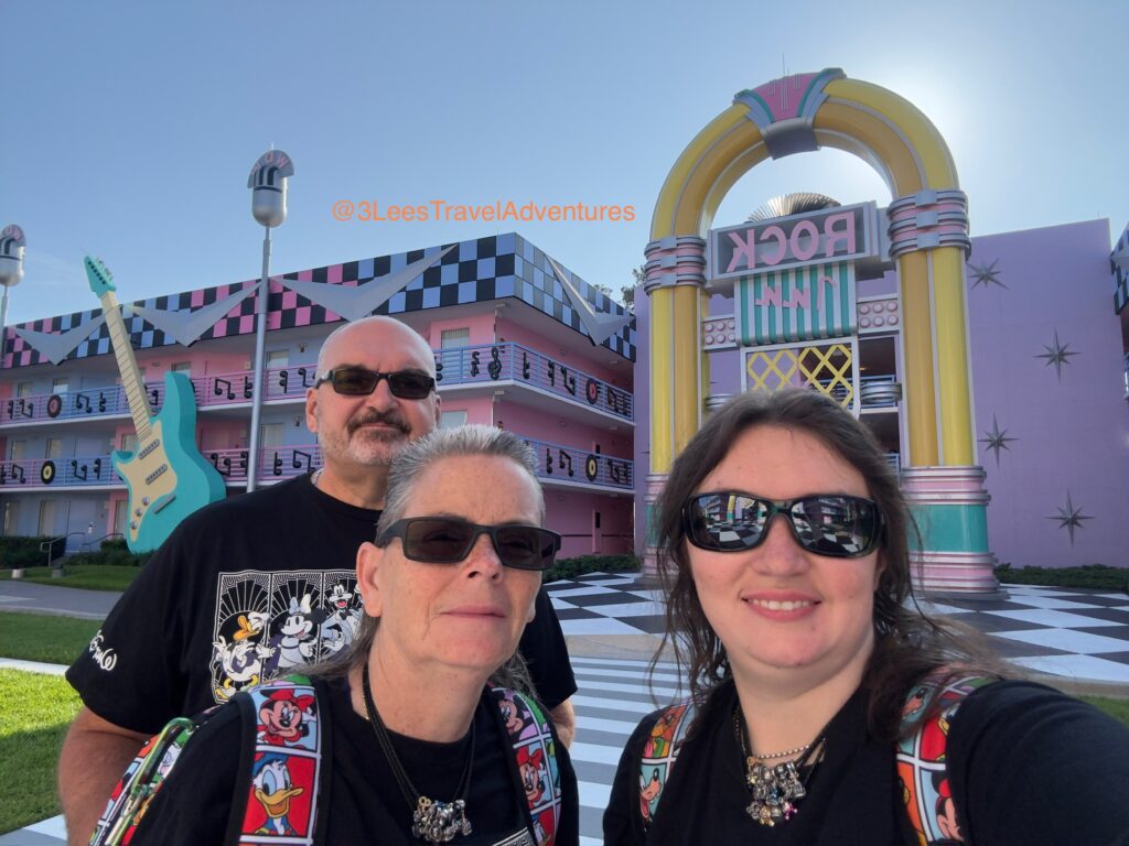 3 Lee's Travel Adventures loved the Jukeboxes in the Rock Inn Section of Disney's All-Star Music Resort.