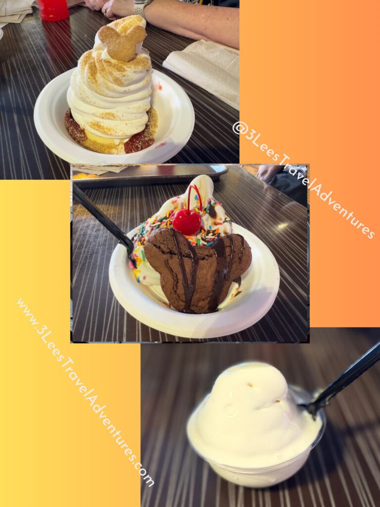 We enjoyed our Yummy Treats from the Intermission Food Court at Disney's All-Star Music Resort on May 24, 2025. Plus, Things just taste better when they are Mickey Shaped.