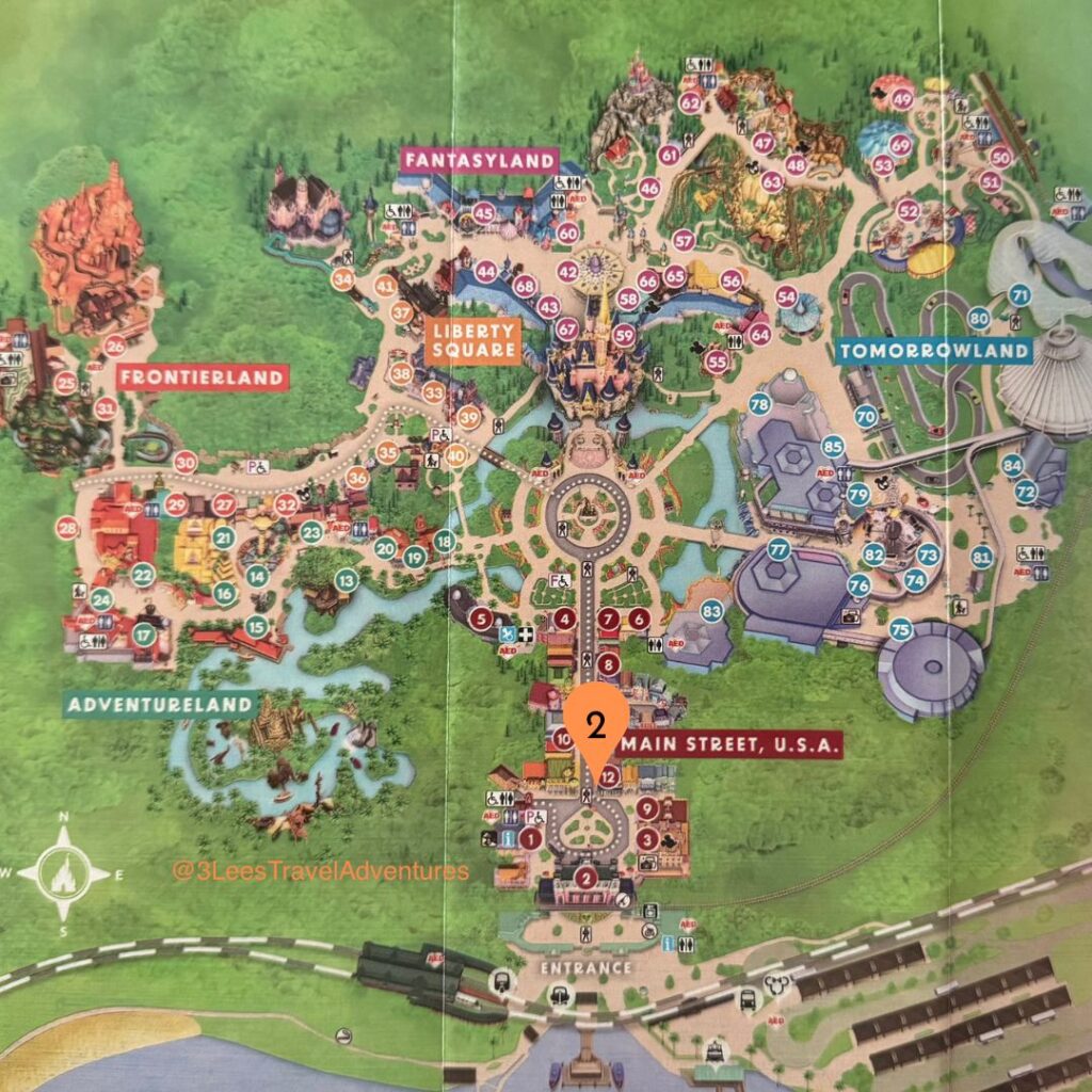 3 Lee's Travel Adventures saw the 11:00 pm Starlight Parade on July 26, 2025 from in front of the Main Street Confectionery. This was the first Saturday that the New Nighttime Parade was held in the Magic Kingdom.