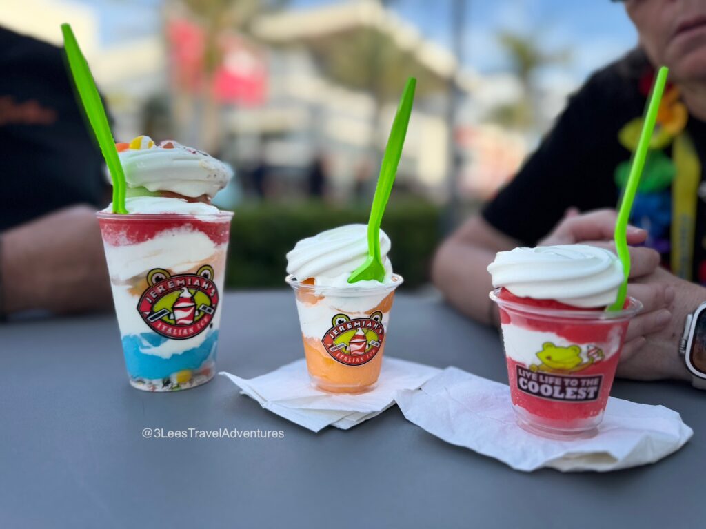 Jeremiah's Italian Ice was so good the first time that we came back again, and got the same thing.