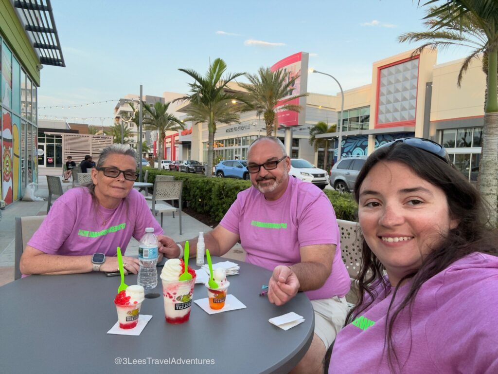 An Amazing Trip ending with our, 3 Lee's Travel Adventures, Favorite Dessert Spot in Daytona Beach. Bitter Sweet.