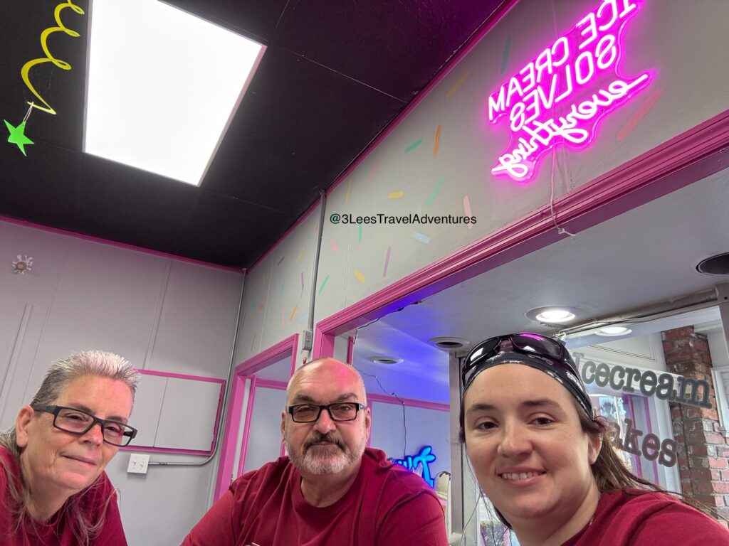 We, 3 Lee's Travel Adventures, loved our visit to Smiling Scoops. To Us, it is the Best Ice Cream Shop in Florence, SC.