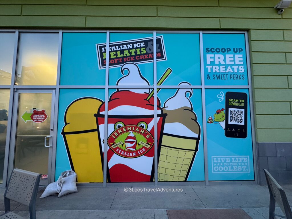 This Jeremiah's Italian Ice location is located in the heart of One Daytona. It is our Favorite Dessert Spot in Daytona Beach, FL.