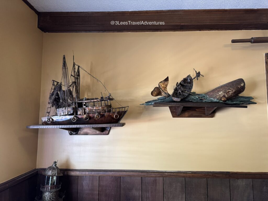 Judy Boone's Family Traditions Kitchen has some Awesome Nautical Themed Decor.