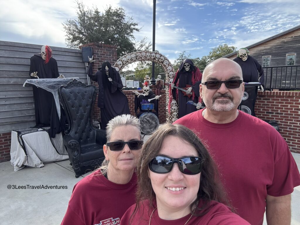 We, 3 Lee's Travel Adventures, LOVED the Amazing Decorations and Displays in the City of Halloween, SC. We were also really excited to see some amazing tributes to some Icons that passed away in 2025.