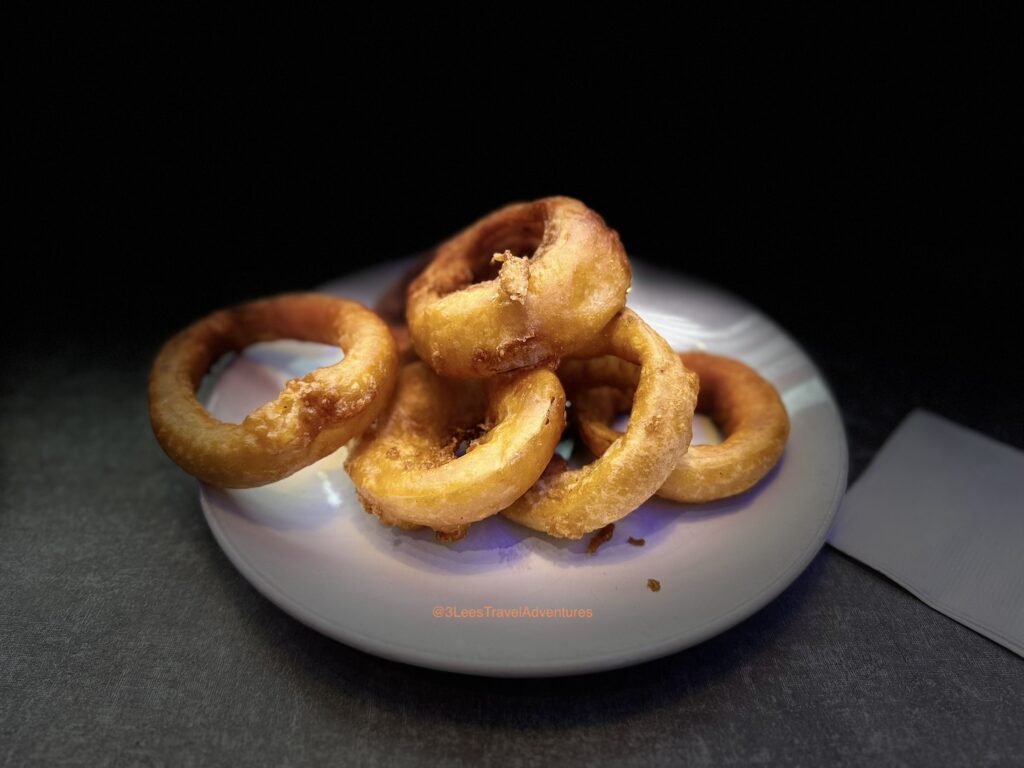 The BurgerTen and ChickenToo Ringz Stack was a Wonderful Shareable Appetizer for our Family.