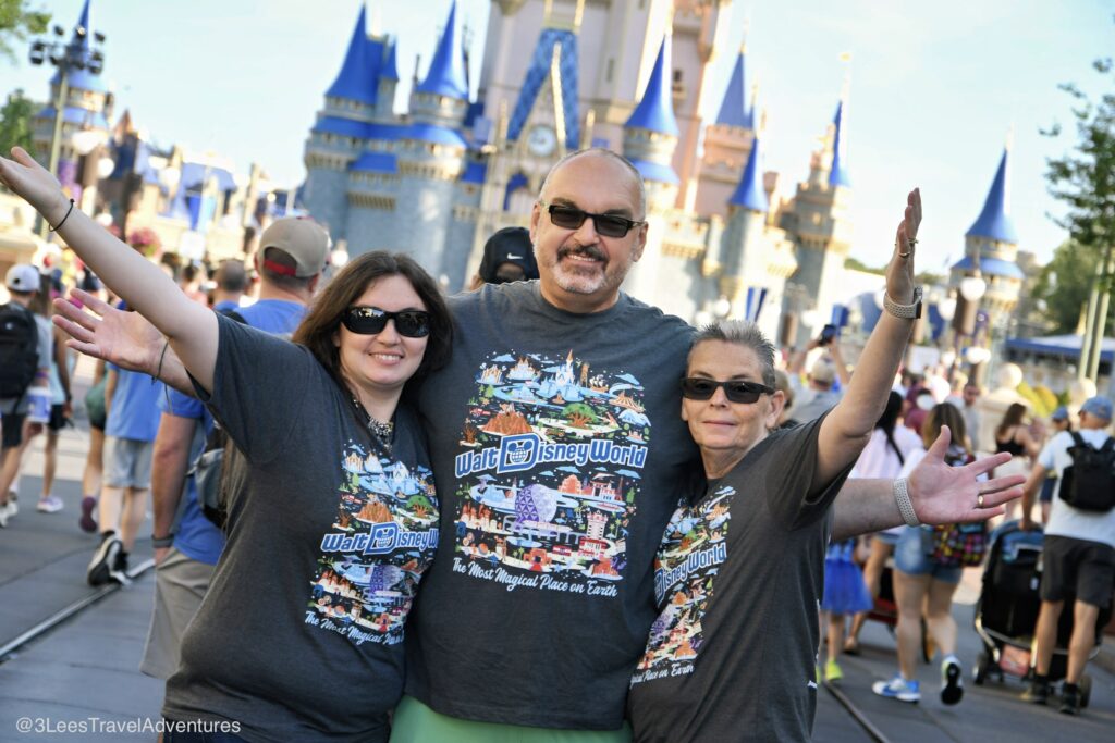 We, 3 Lee's Travel Adventures, spent a Magical Easter Sunday in the Magic Kingdom.