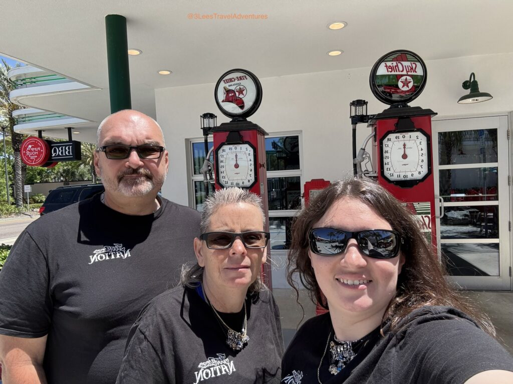 We, 3 Lee's Travel Adventures, LOVED the Historical Significance of the Pumphouse BBQ Building.