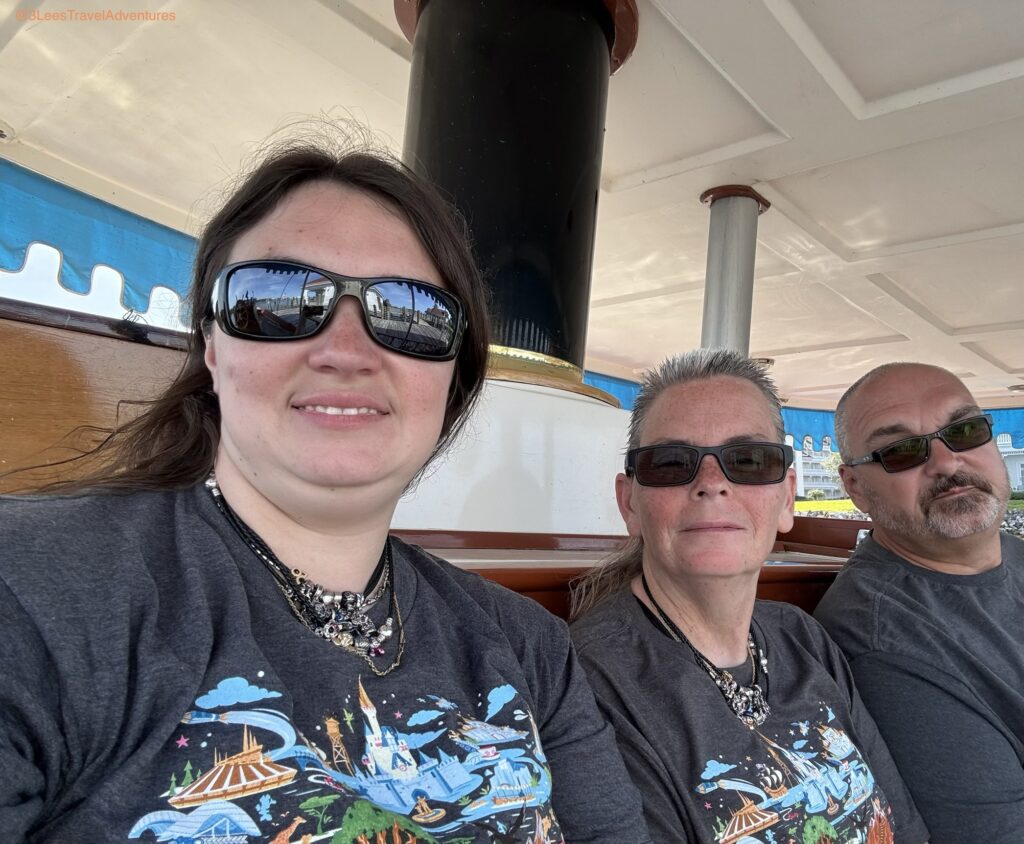 We, 3 Lee's Travel Adventures, love taking the Boats at Walt Disney World.
