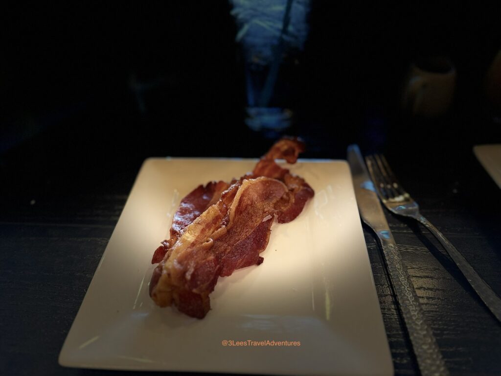 The Oceanview Terrace also serves some good and crunchy Bacon.