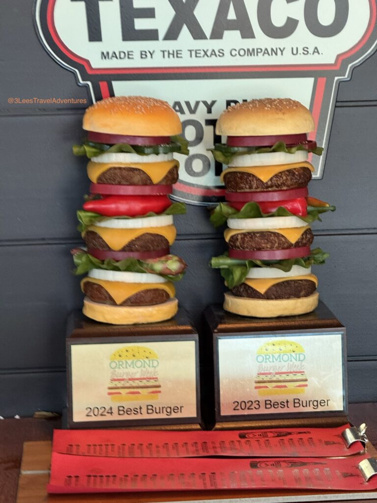 Pumphouse BBQ & Smokehouse won the Best Burger during Ormond Burger Week for 2 years in a row.