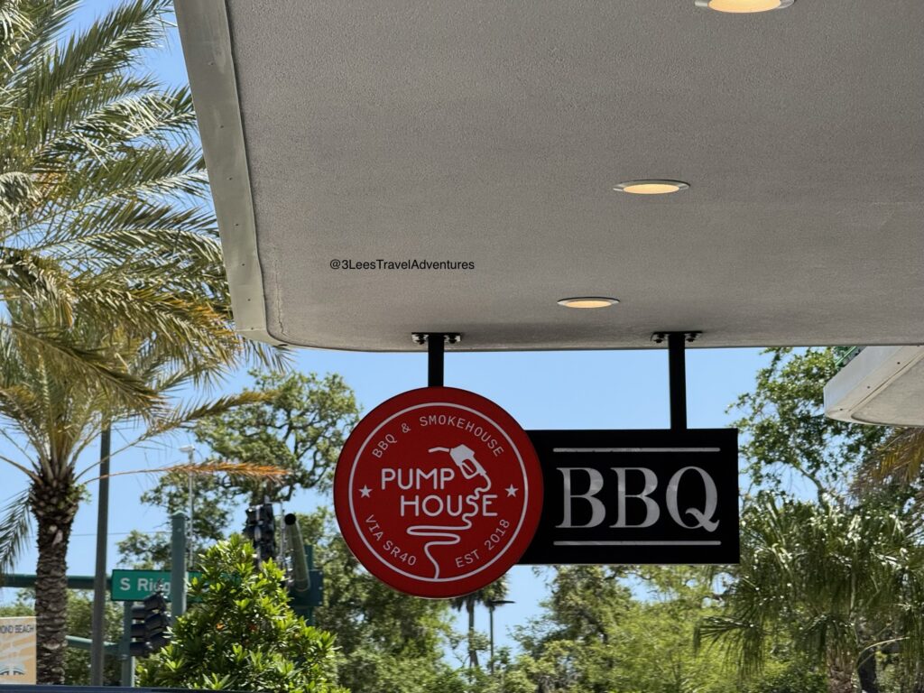 Pumphouse BBQ & Smokehouse is located on Granada Boulevard in Ormond Beach, Florida.
