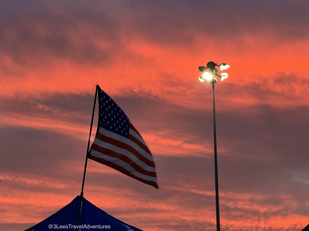 Honoring our Nations Heroes at the Daytona Flat Track. Jeep Beach in Boots is always a great night.