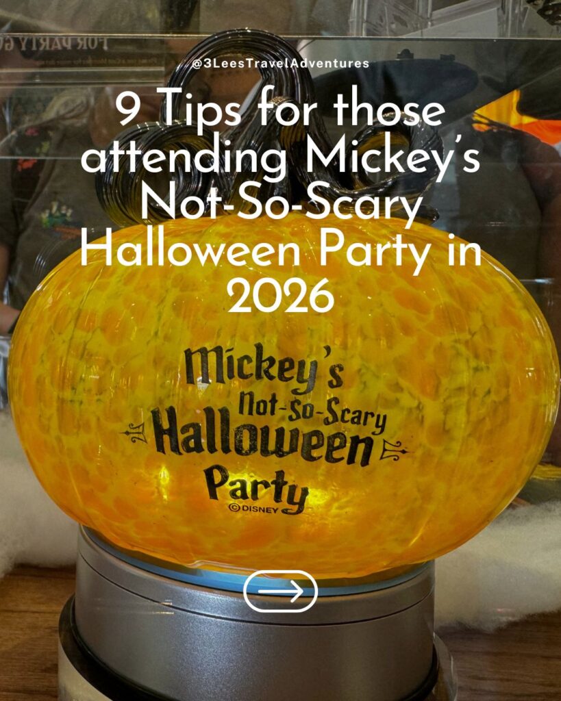 Tips for those attending Mickey's Not-So-Scary Halloween Party in 2026