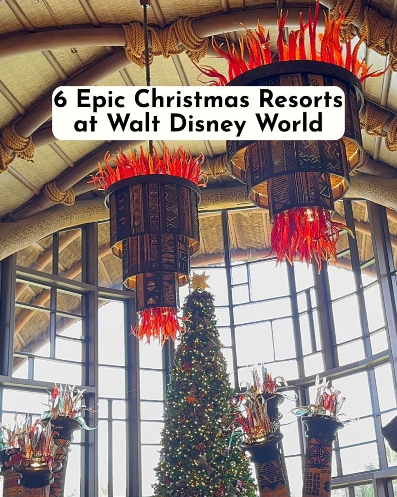 6 Epic Christmas Resorts at Walt Disney World